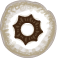 white and brown mushroom